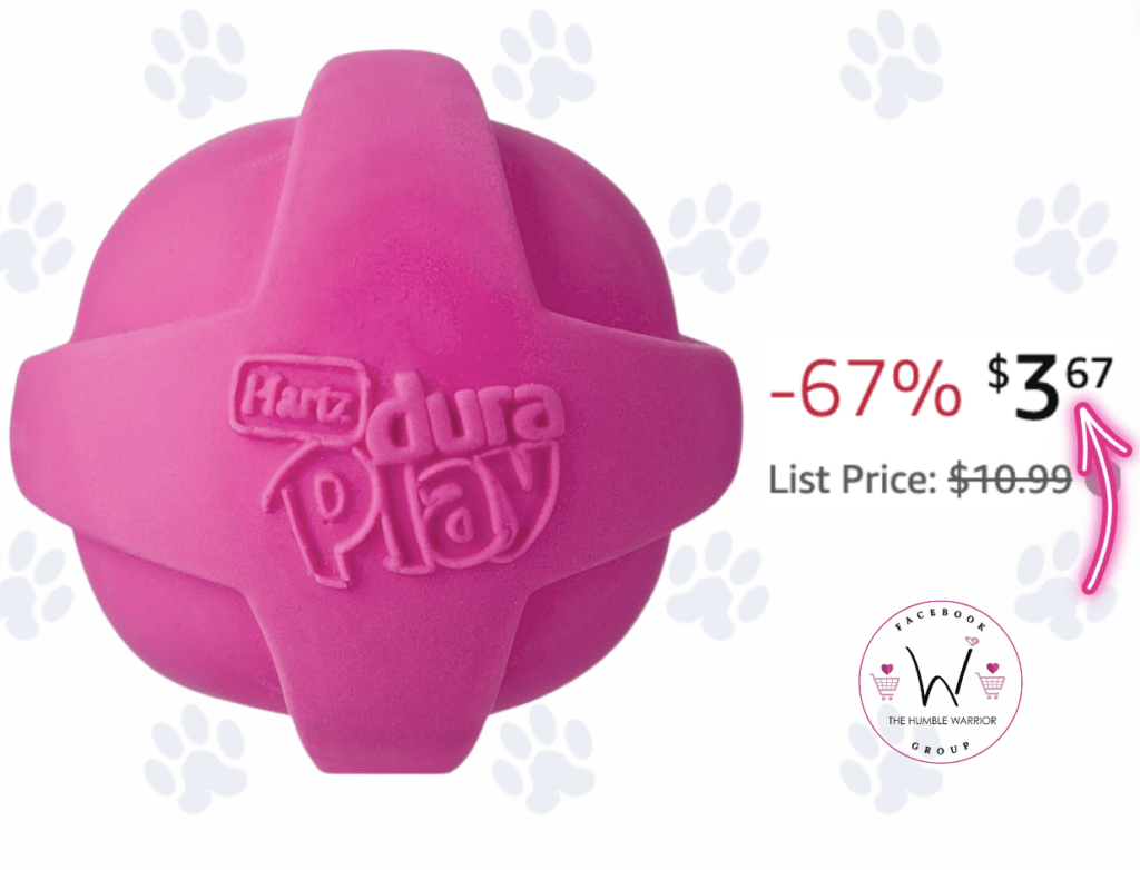 Hartz DuraPlay Bacon Scented Dog Toy!